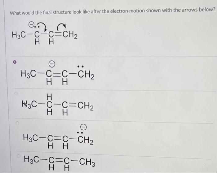 Solved What would the final structure look like after the | Chegg.com