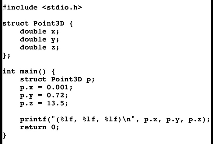 Solved Include Typedef Struct Char Name Int Age Char S Chegg Com