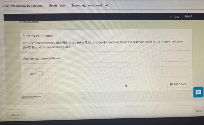 Solved Due Wednesday by 11:59pm Points 100 Submitting an | Chegg.com