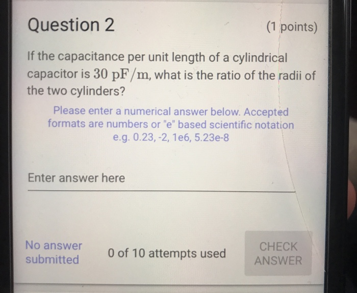 Solved Question 1 (1 points) A 2.0 uF capacitor and a 4.0 uF | Chegg.com