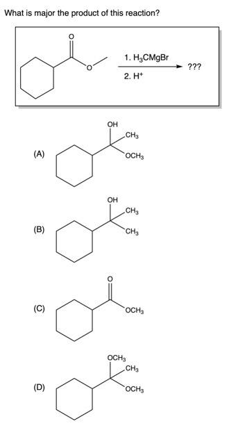 Solved What is the product of this reaction? (A) (B) (C) | Chegg.com