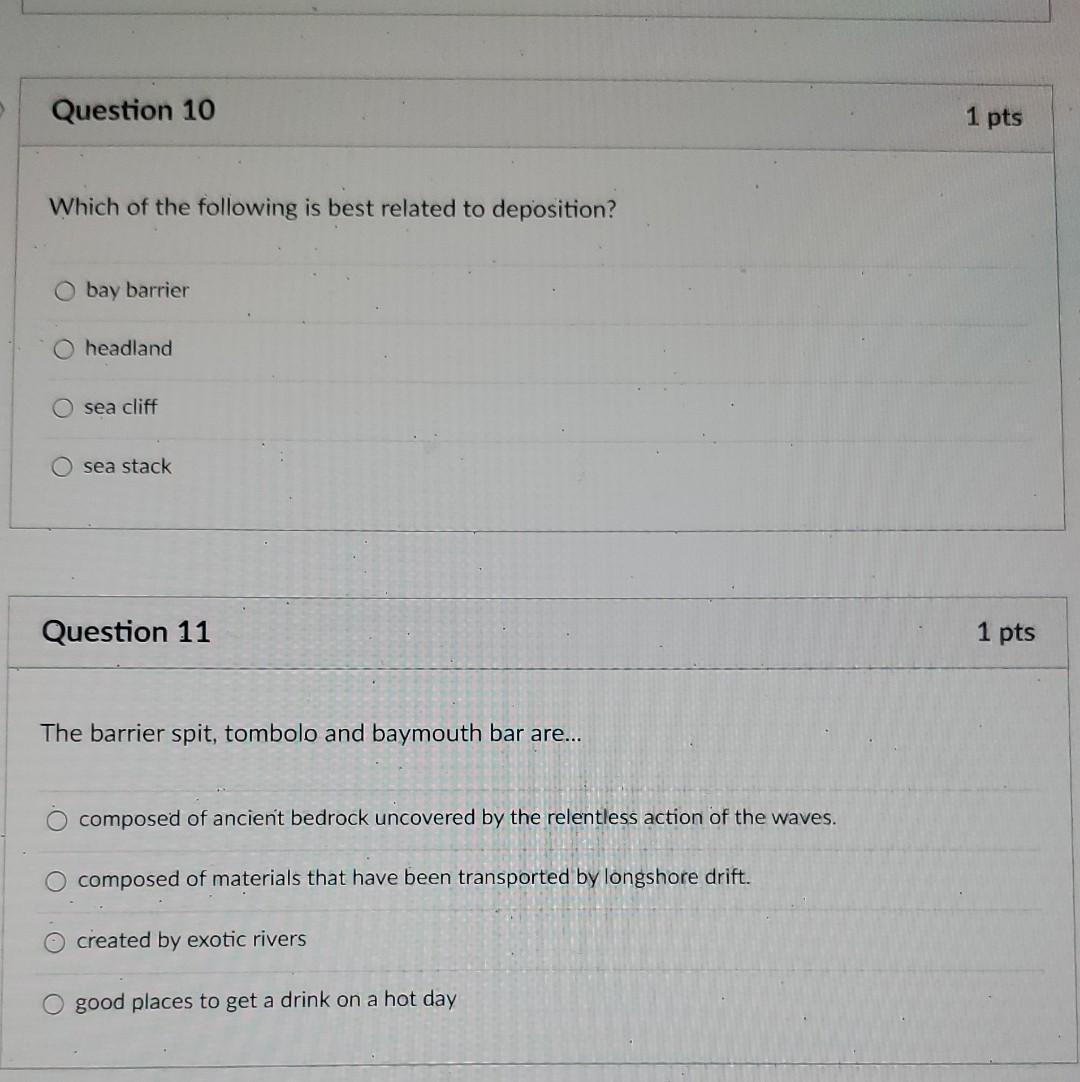 Solved Question 10 1 pts Which of the following is best | Chegg.com