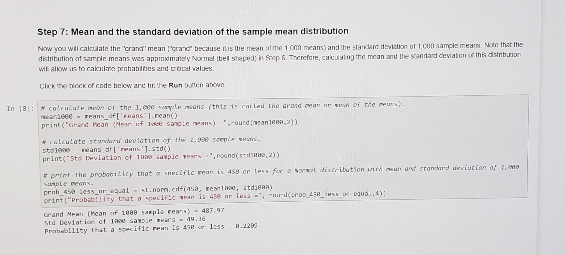 Solved In the Python script, you created a histogram for the | Chegg.com