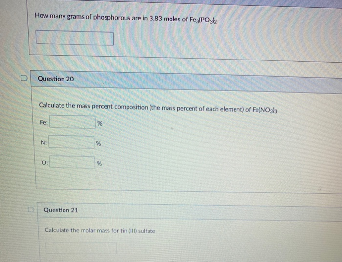 Solved How many grams of phosphorous are in 3.83 moles of