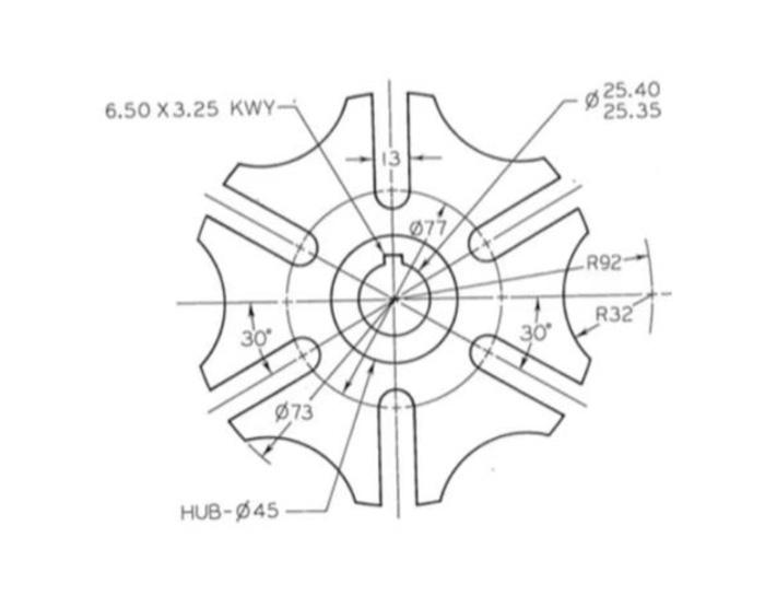 autocad drawing with dimensiones and please attach | Chegg.com