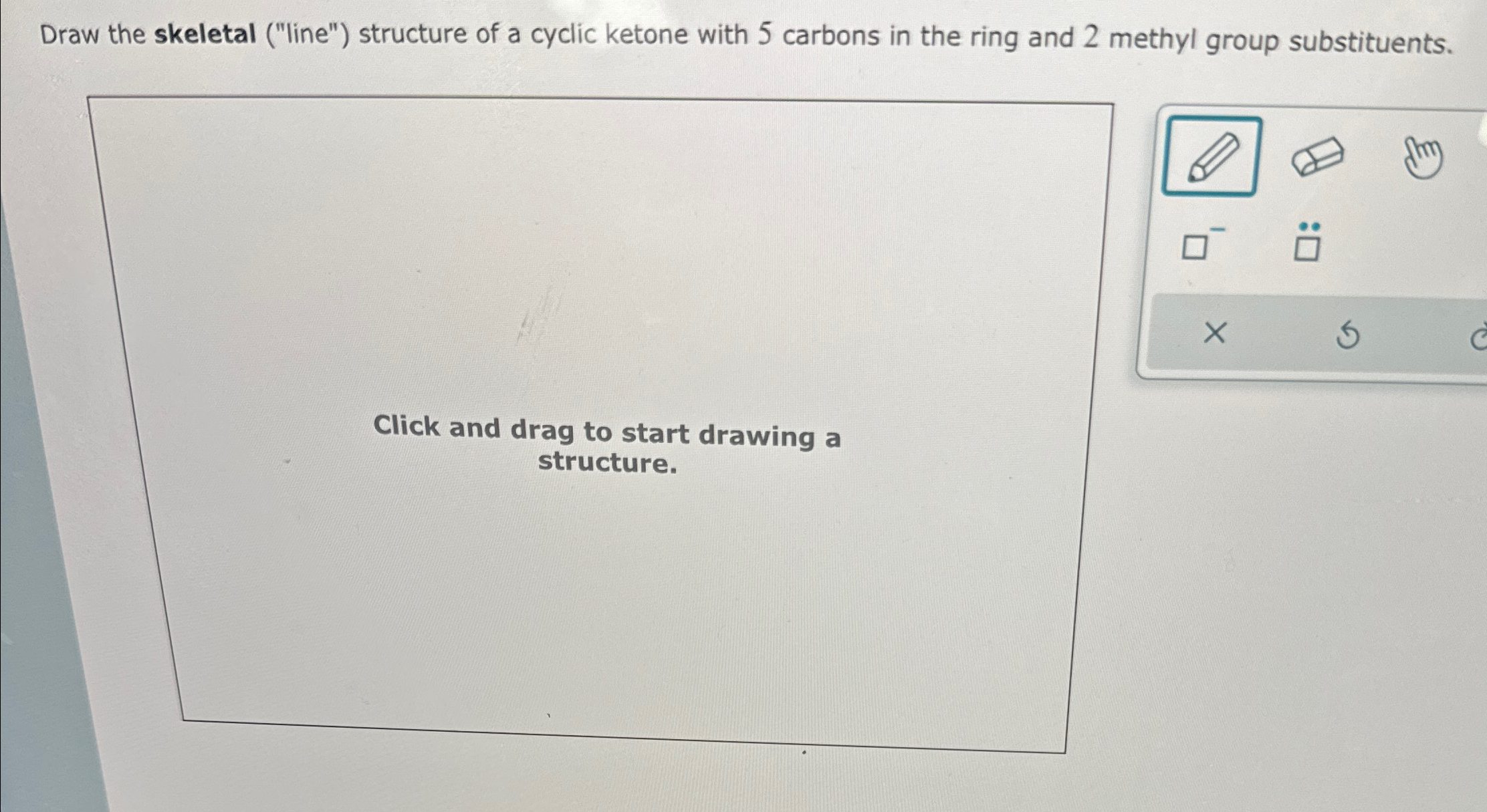 Solved Draw the skeletal (