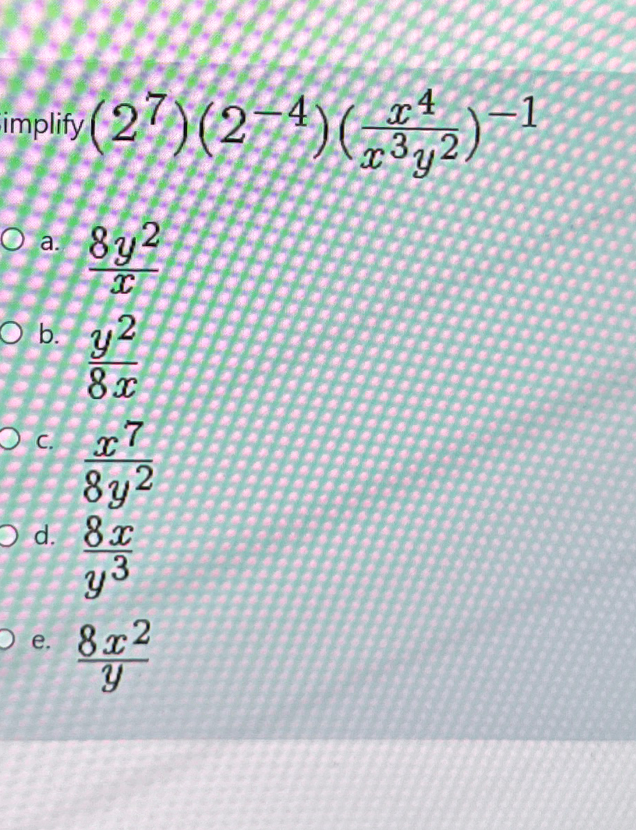 implify | Chegg.com