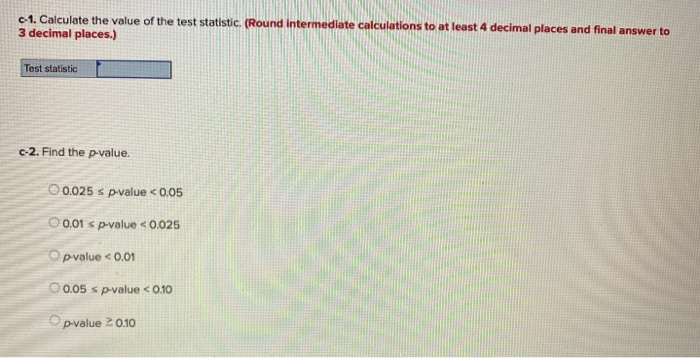 Solved A sample of 28 observations provides the following | Chegg.com