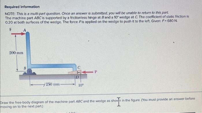 Solved Force (i) Comment (i)Required Information NOTE: This | Chegg.com