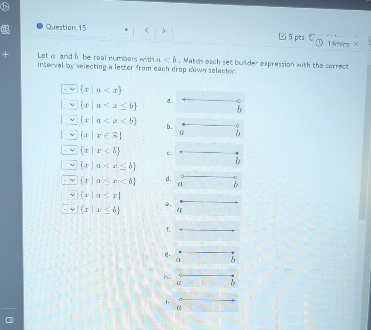 Solved Let A And B Be Real Numbers With A | Chegg.com