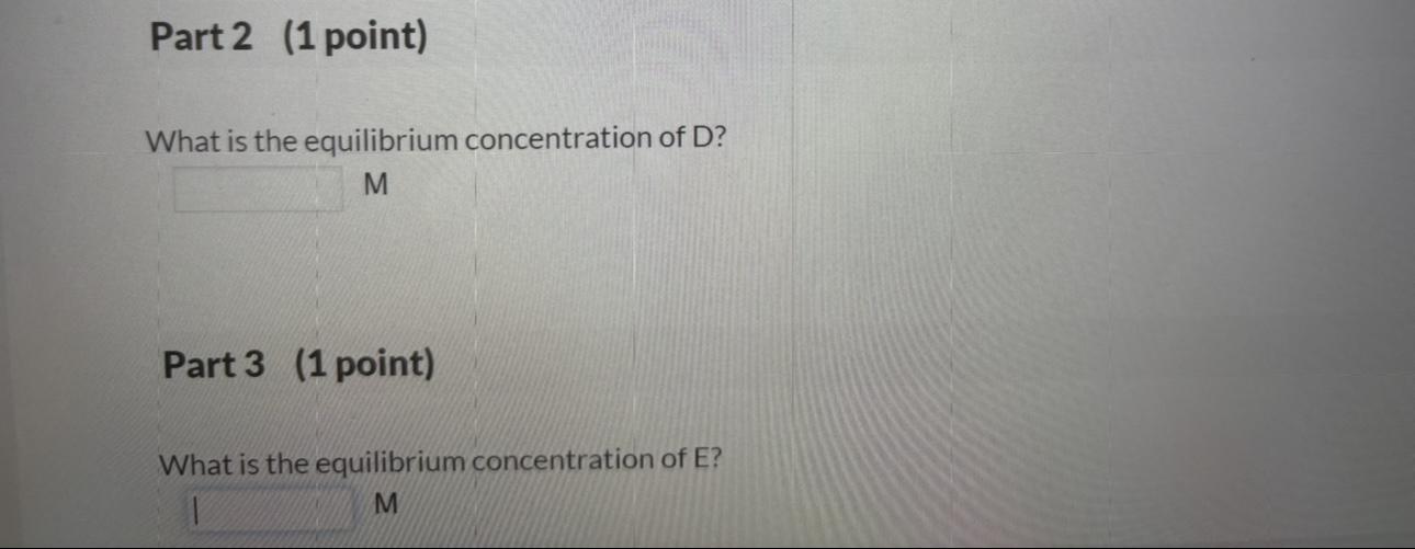 Solved 04 ﻿Question (3 ﻿points)The equilibrium constant Kc | Chegg.com