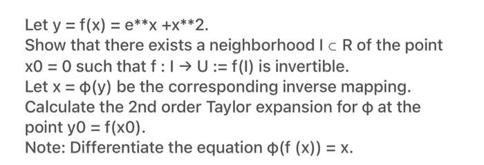 Solved e**x means e to the x th power its like in | Chegg.com
