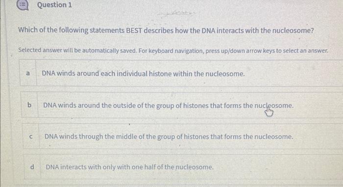 Solved Which of the following statements BEST describes how | Chegg.com