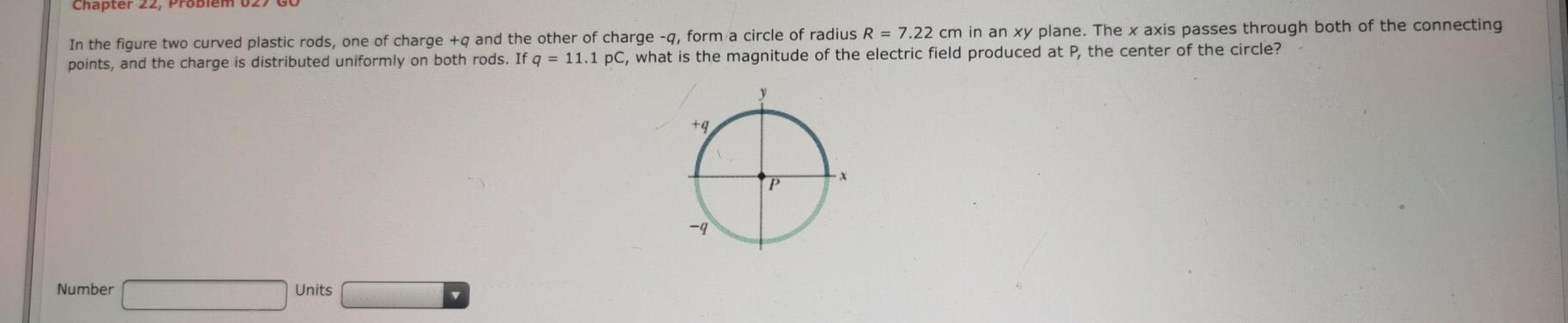 Solved CES Chapter 22, Problem 023 The figure shows two | Chegg.com