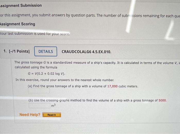 Solved assignment Submission or this assignment, you submit | Chegg.com
