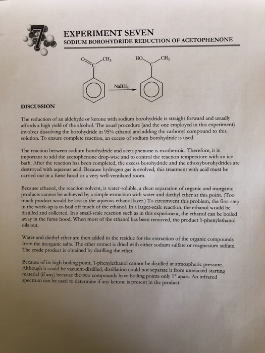 sodium borohydride experiment