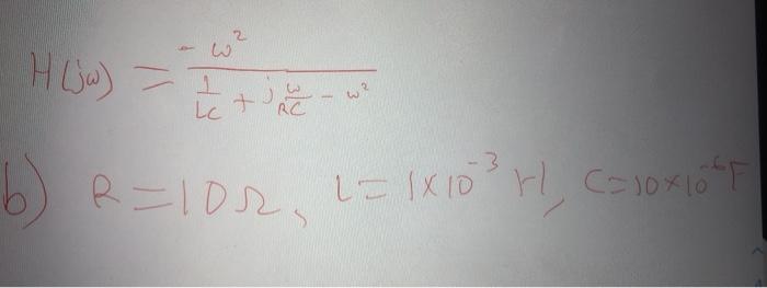 Solved i need help creating a matlab code for a bode plot | Chegg.com