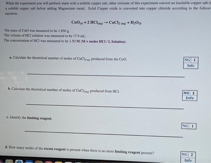 Solved 3. Lab Calculations Assume that when you go to lab | Chegg.com