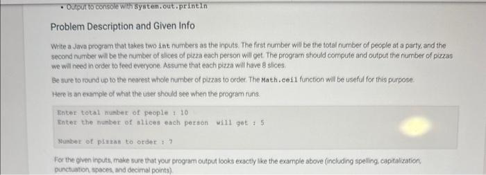 Solved 6.9 Pizza Order (Individual Assignment) This is an | Chegg.com
