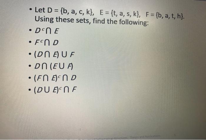 Solved Write A Verbal Description Of The Set A I E Chegg Com