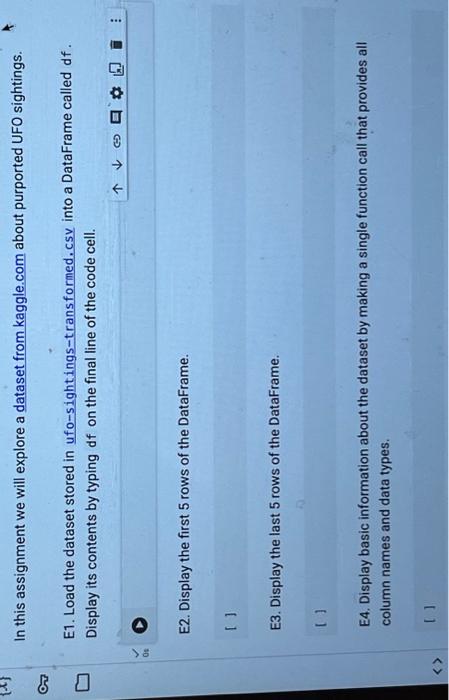 Solved In this assignment we will explore a dataset from | Chegg.com