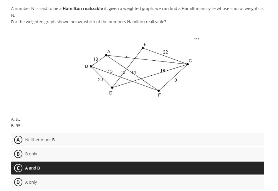 Solved A number N is said to be a Hamilton realizable if, | Chegg.com
