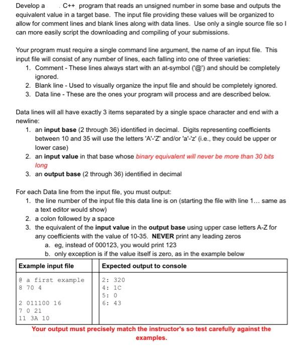 Solved Please help with this program and have it in C++ not | Chegg.com