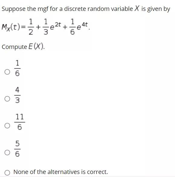 Solved Suppose X is a continuous random variable with the | Chegg.com