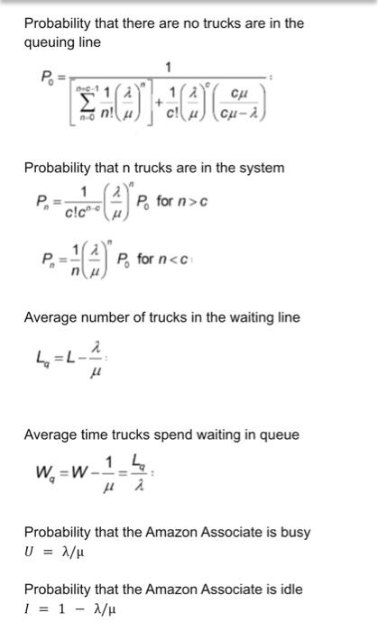 Solved please solve this multiple server queuing equationwe | Chegg.com