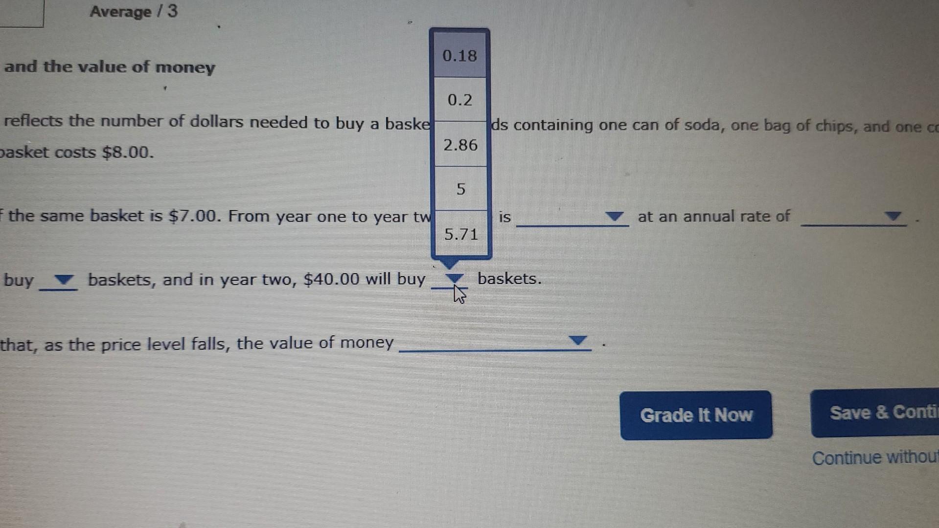 Solved 1. The level of prices and the value of money Suppose | Chegg.com