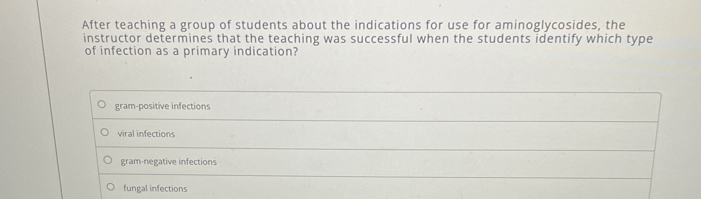 Solved After teaching a group of students about the | Chegg.com