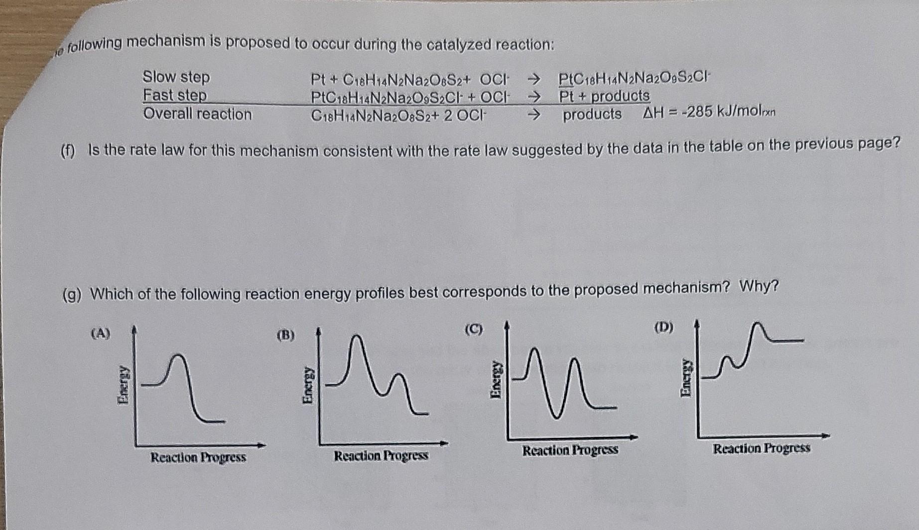 Solved A Different Experiment The Same Reaction Was Chegg solved-a-different-experiment-the-same-reaction-was-chegg