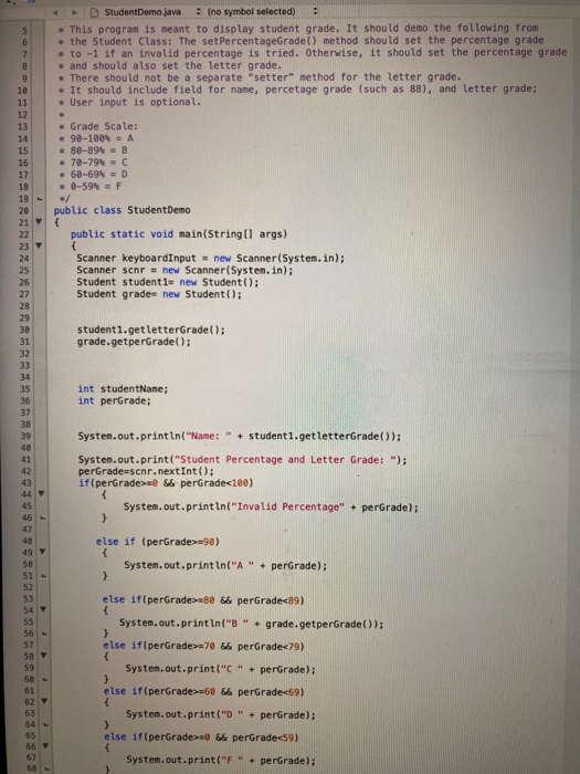 Solved I am working on an ssignment for Java- Object | Chegg.com