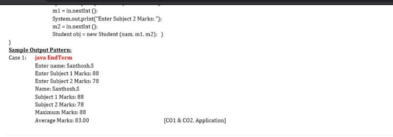 Solved Question: Given the code snippet, Analyze and | Chegg.com