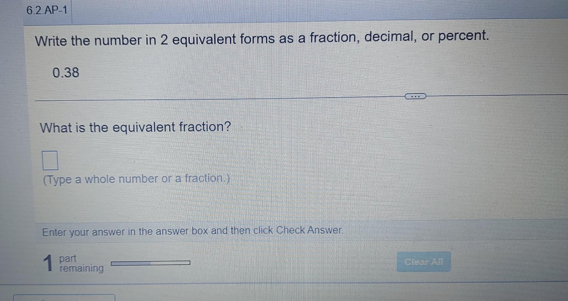 what is 2 3 equivalent to in fraction form