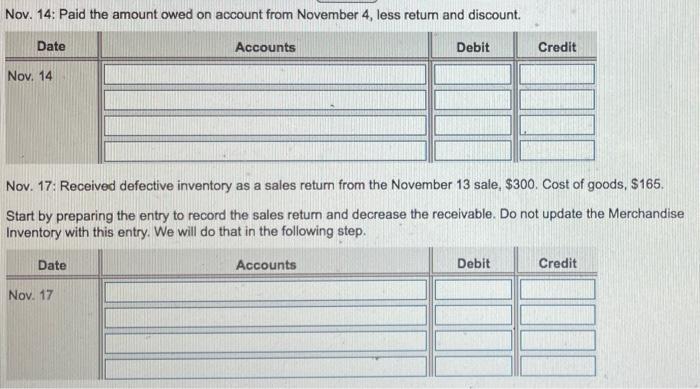 Solved Joumalize the following transactions that occurred in