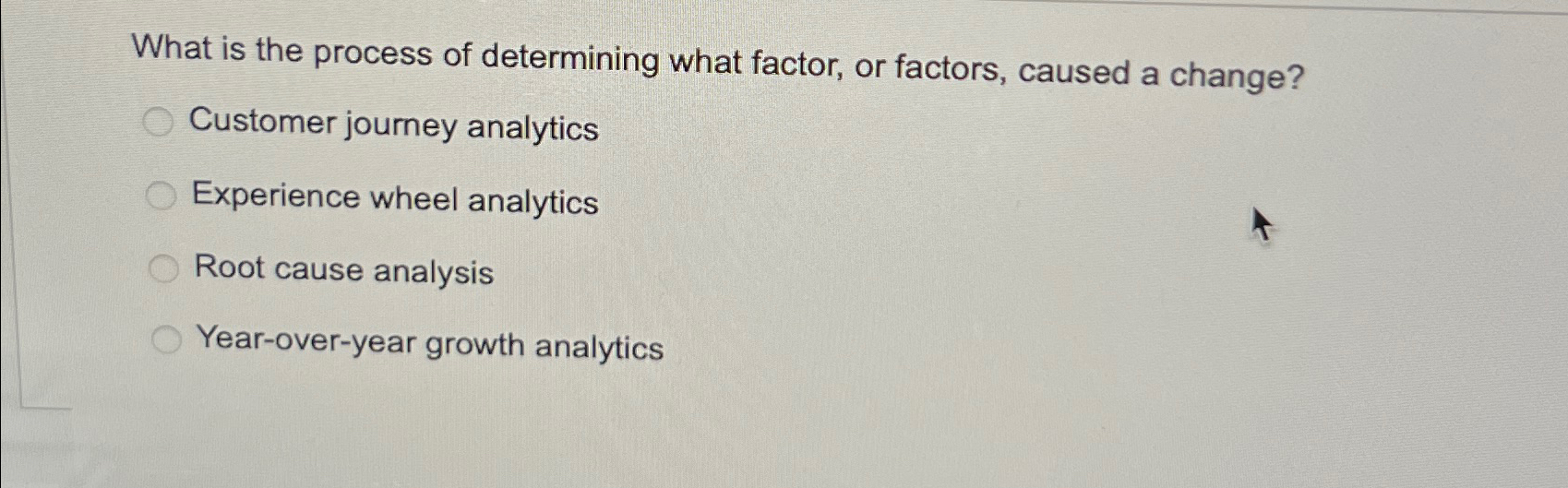 Solved What is the process of determining what factor, or | Chegg.com