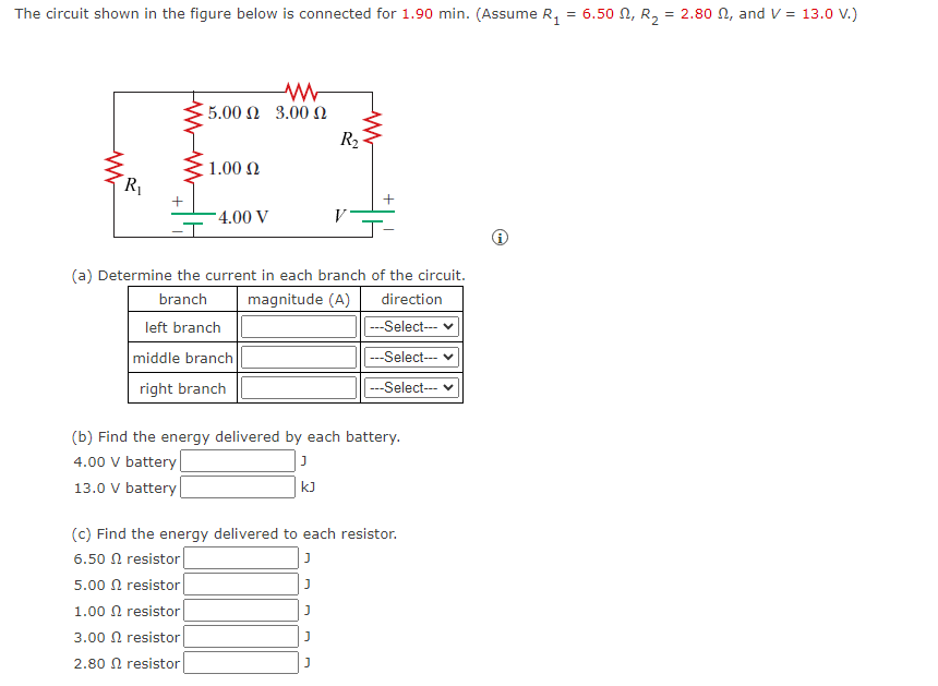 Solved The circuit shown in the figure below is connected | Chegg.com