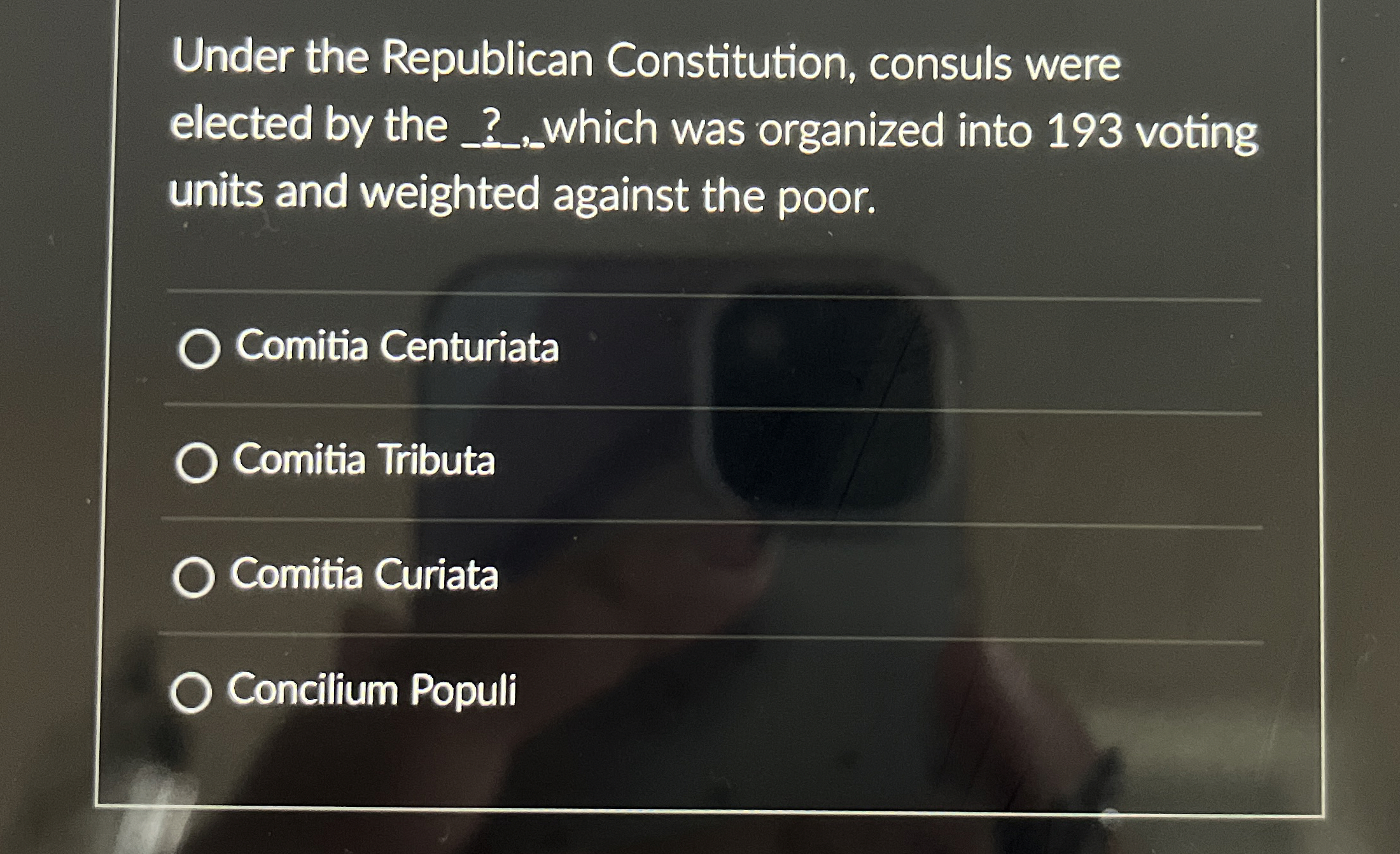 Solved Under the Republican Constitution, consuls were | Chegg.com