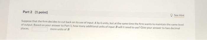 Solved 15 Question (2 points) See page 350 Consider a firm | Chegg.com