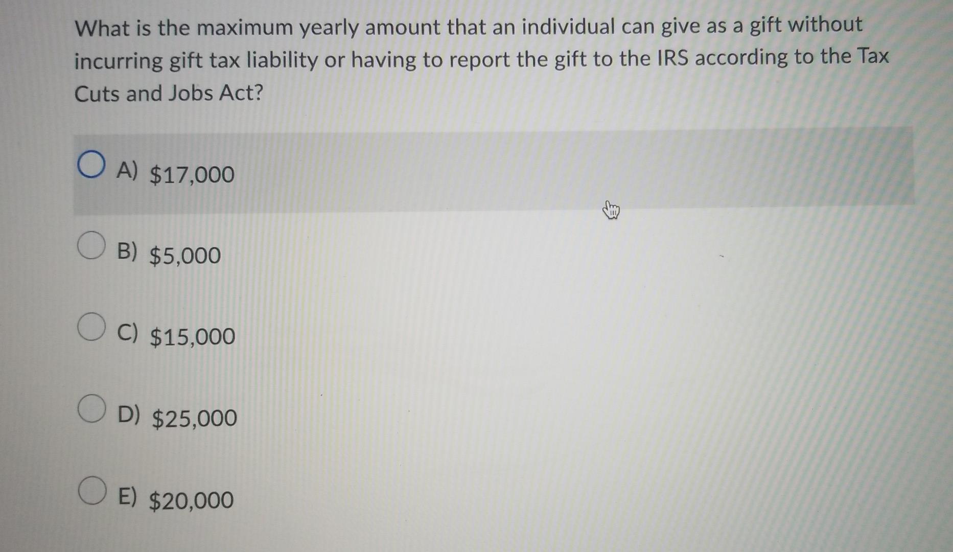 Solved What is the maximum yearly amount that an individual