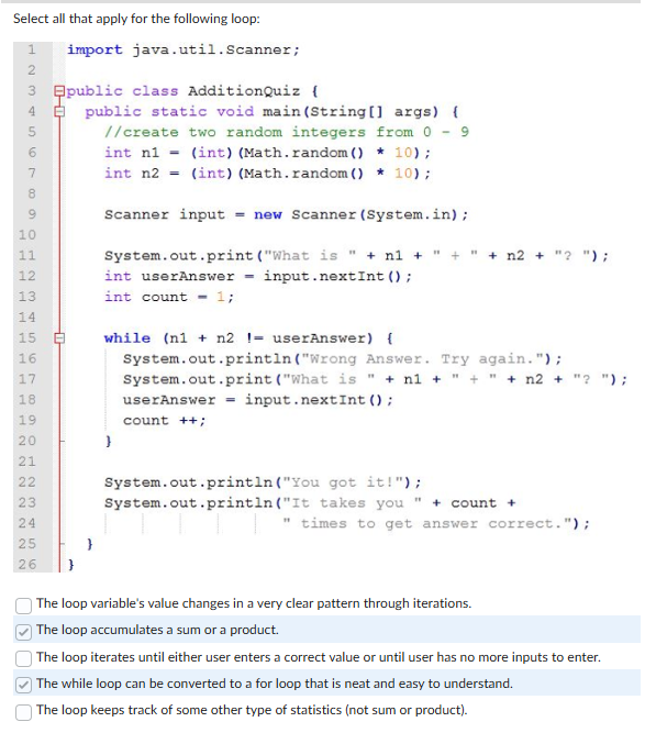 Solved Select all that apply for the following | Chegg.com