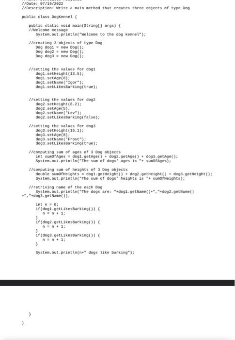 Solved I. Revisiting lab7 using arrays. You can reuse your | Chegg.com