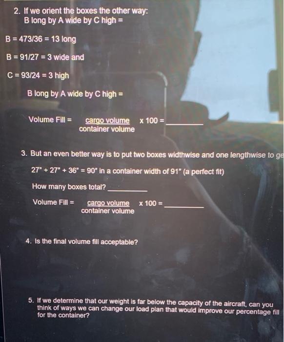 COLL CENTENN Module 8: Activity: Load Planning In | Chegg.com