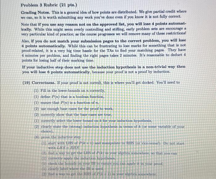 Solved Problem 3 (21 pts.) Expected Time: 1-2 hours. Similar | Chegg.com