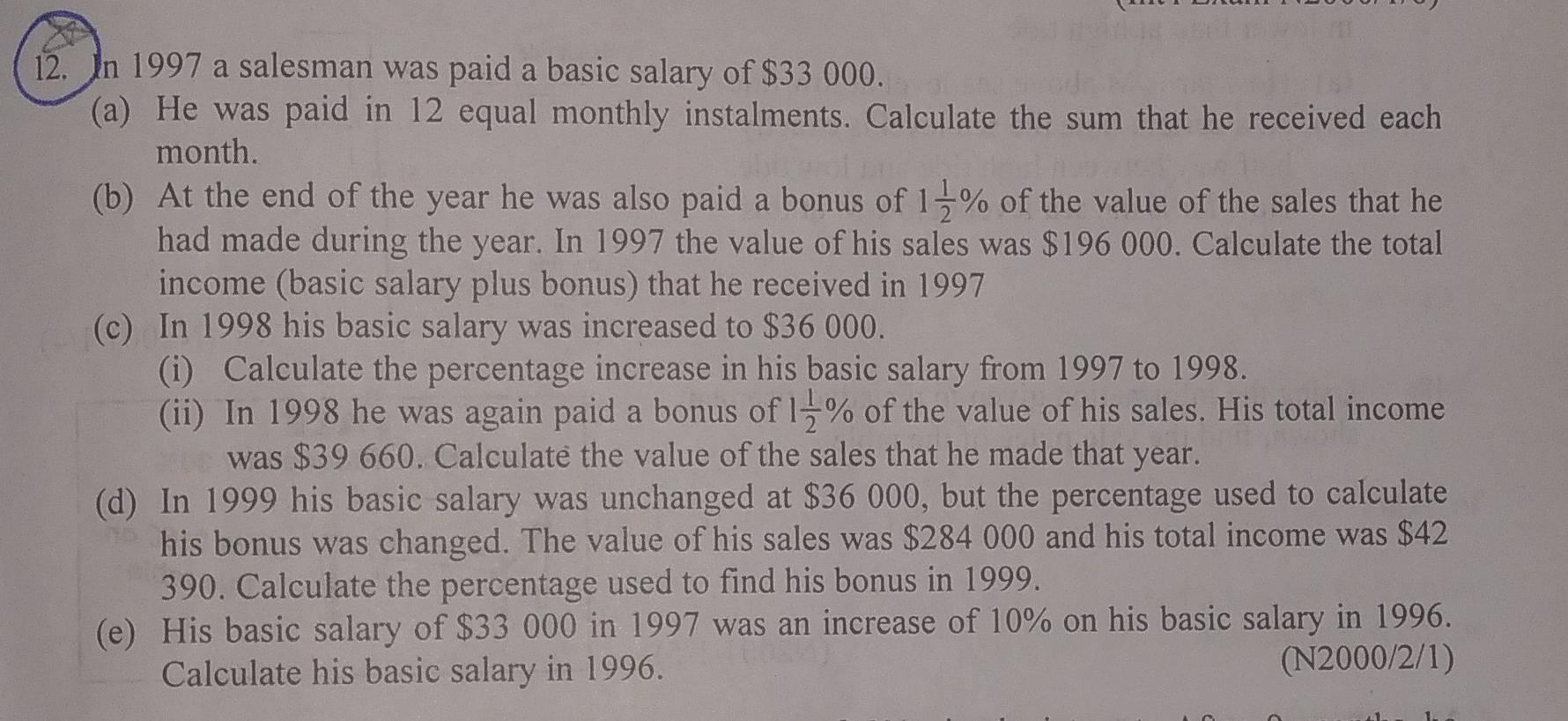 solved-12-in-1997-a-salesman-was-paid-a-basic-salary-of-chegg