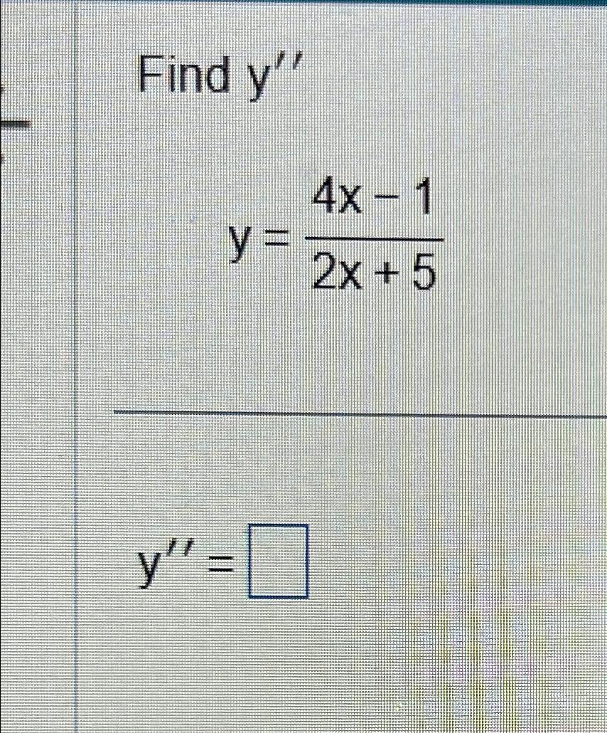 solved-find-y-y-4x-12x-5y-chegg