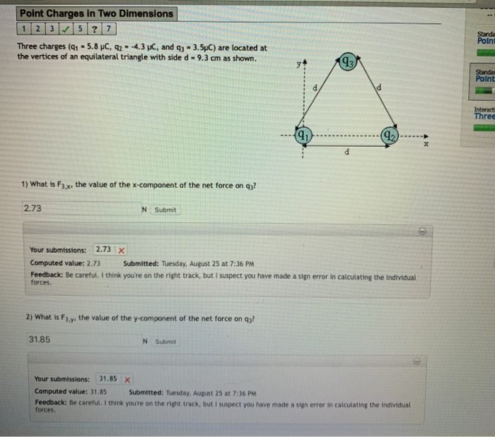 Solved PLEASE HELP. I tried this problem and got the two | Chegg.com