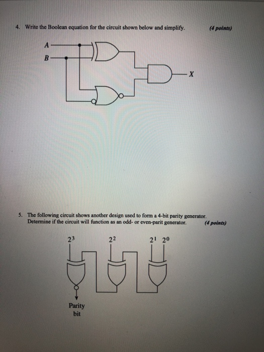 Solved 3 Using A Karnaugh Map Reduce The Following