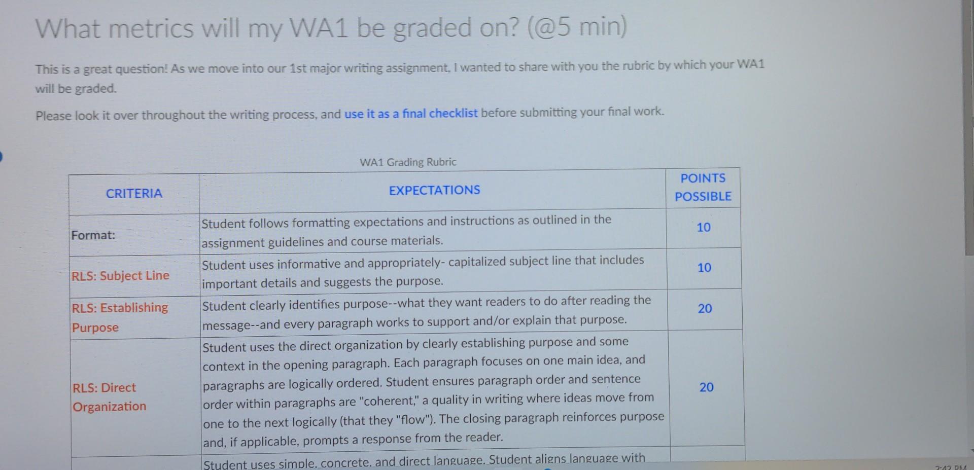 This assignment will give you a chance to practice